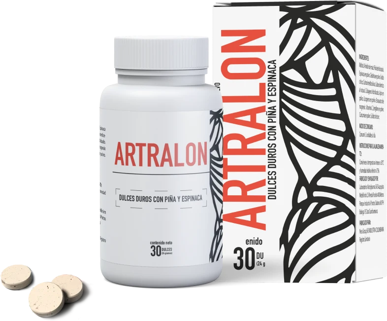 Artralon: frasco de 30 dulces duros (24 g)