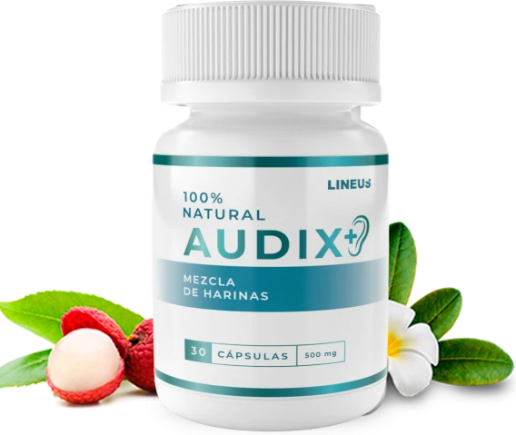Audix, frasco de 30 cápsulas de 500 mg