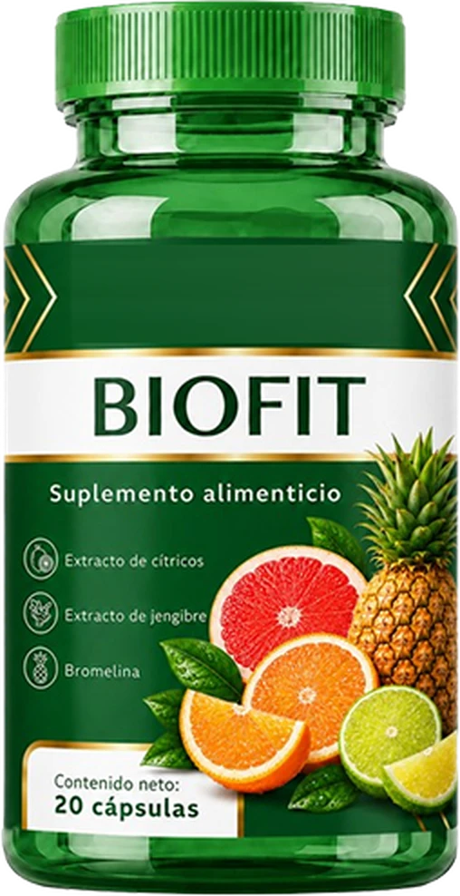 Biofit: frasco de 20 cápsulas