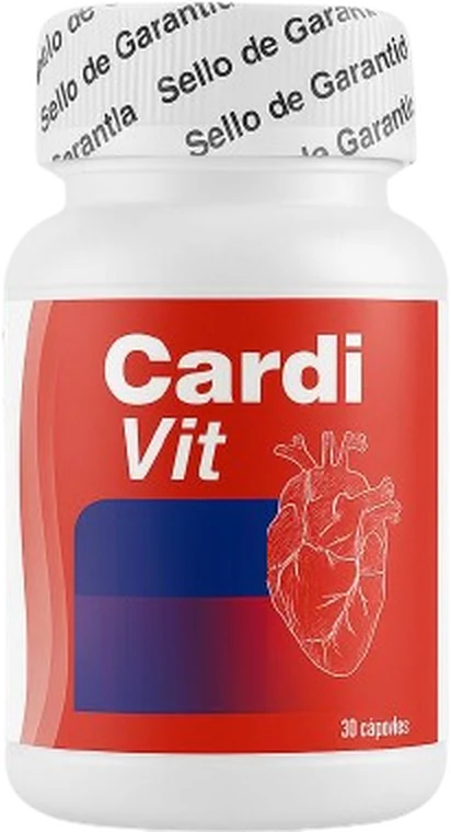 CardiVit, frasco de 30 cápsulas