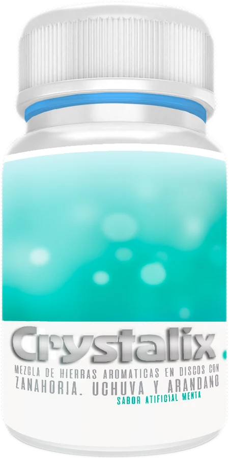 Crystalix: frasco de 20 discos