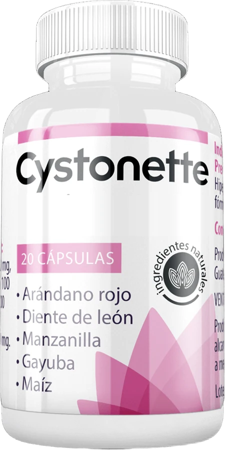 Cystonette, frasco de 20 cápsulas