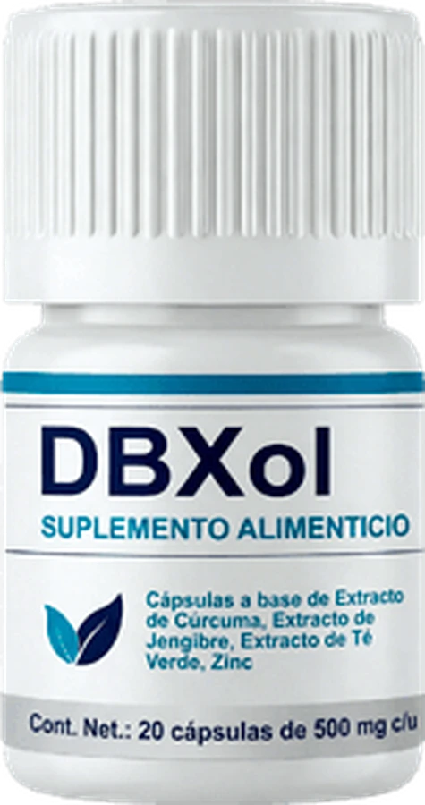 DBXol: frasco de 20 cápsulas de 500 mg