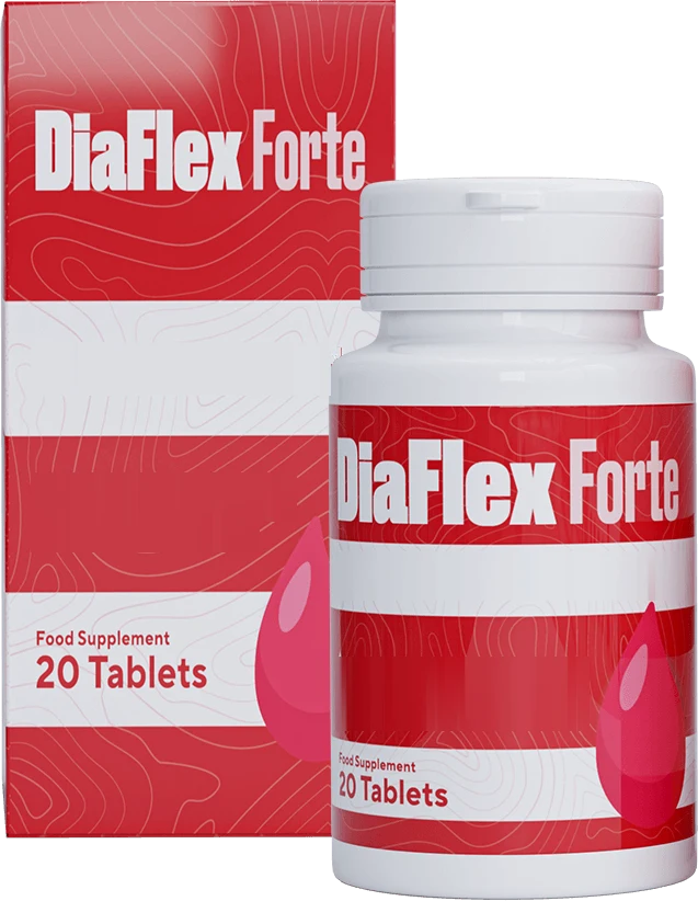 DiaFlex Forte, frasco de 20 tabletas