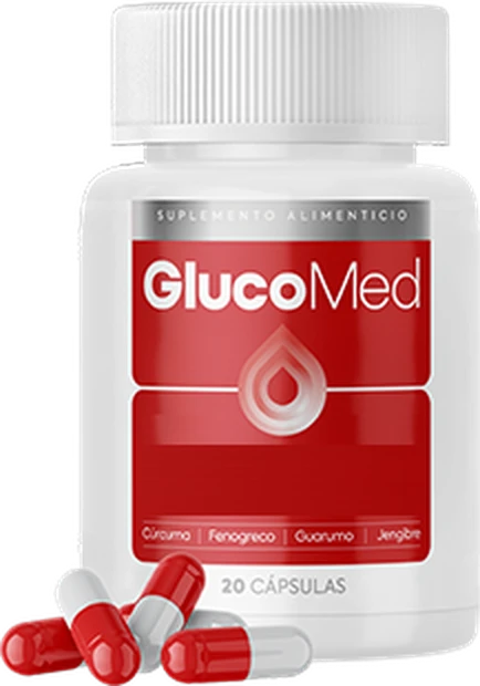 Glucomed: frasco de 20 cápsulas