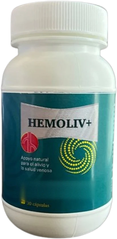 Hemoliv+, frasco de 30 cápsulas