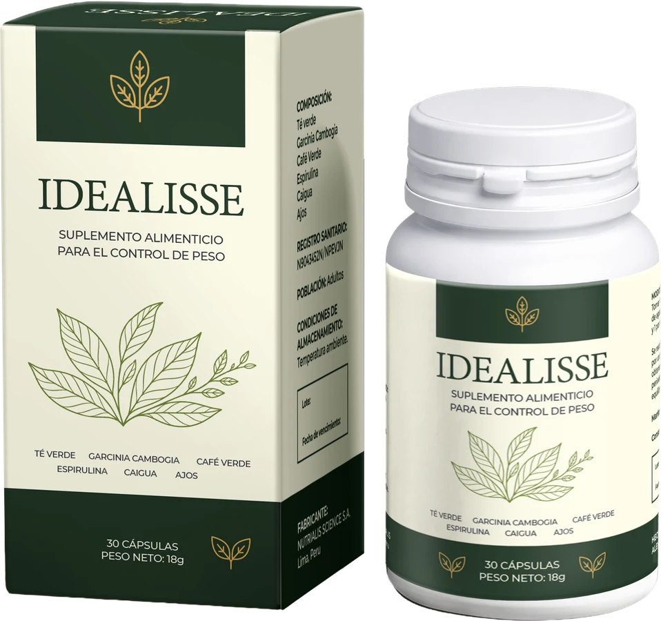 Idealisse, caja con frasco de 30 cápsulas