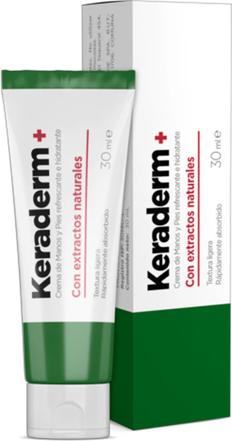 Keraderm+, tubo de 30 ml, en caja