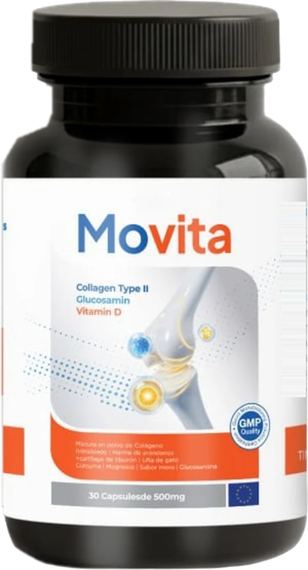 Movita: frasco de 30 cápsulas de 500 mg