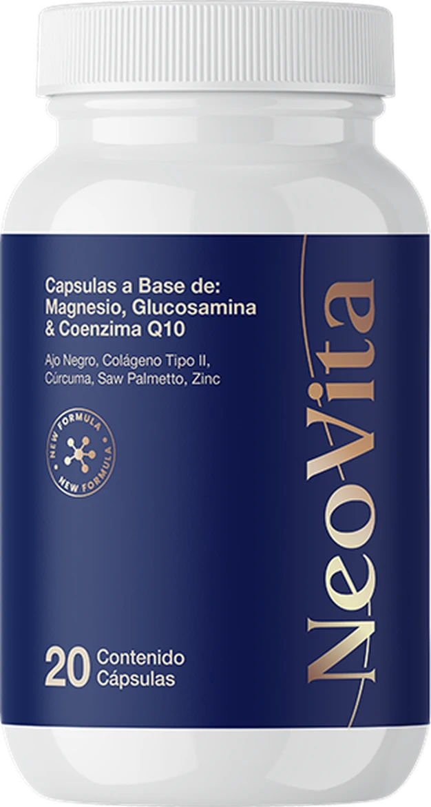NeoVita: frasco de 20 cápsulas