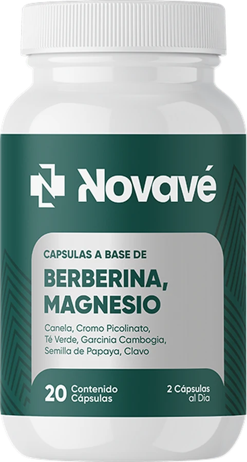 Novavé: frasco de 20 cápsulas