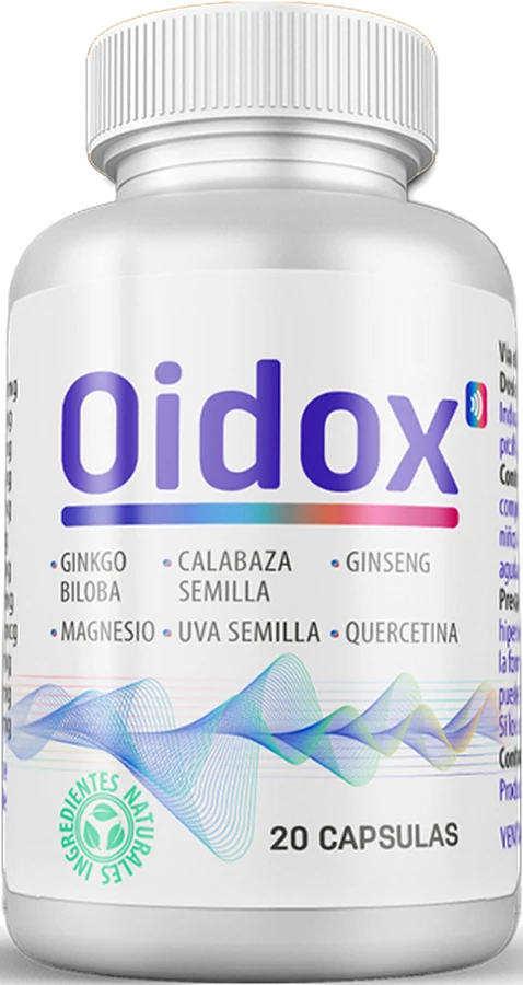 Oidox: frasco de 20 cápsulas