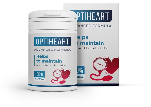 Optiheart: frasco de 20 cápsulas