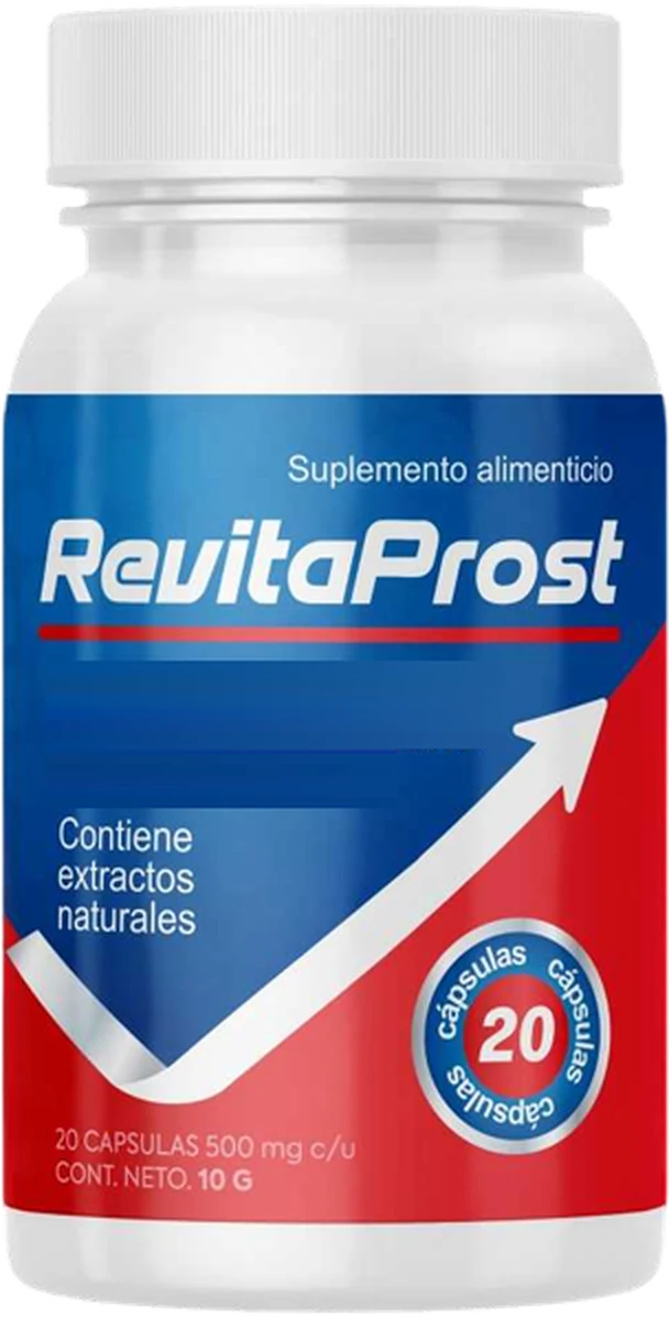 Revitaprost, frasco de 20 cápsulas de 500 mg