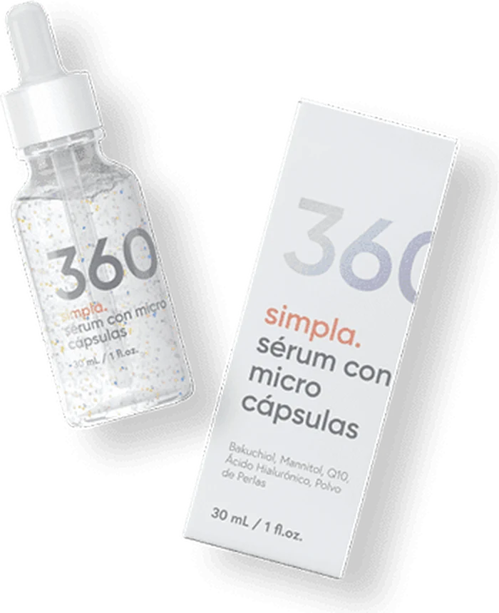 Simpla 360: frasco gotero de 30 ml
