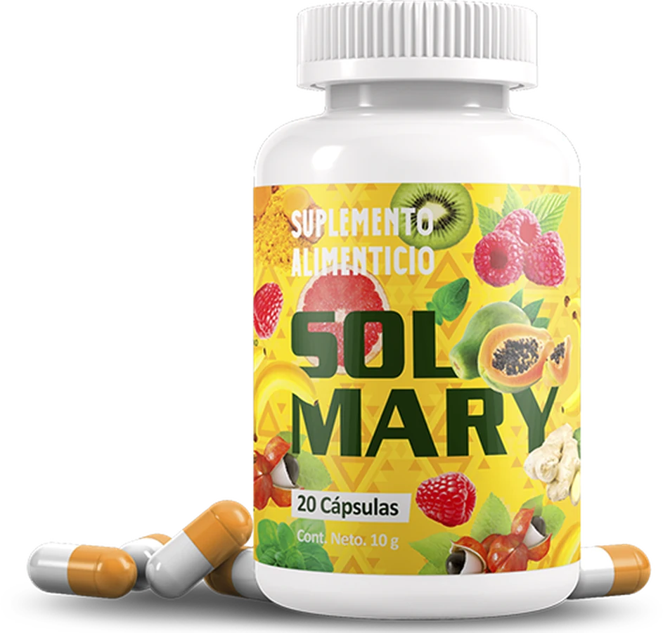 Solmary: frasco de 20 cápsulas