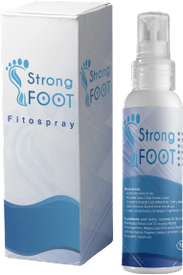 Strong Foot, frasco spray de 75 ml, en caja