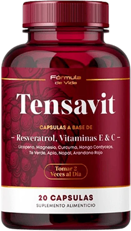 Tensavit: frasco de 20 cápsulas