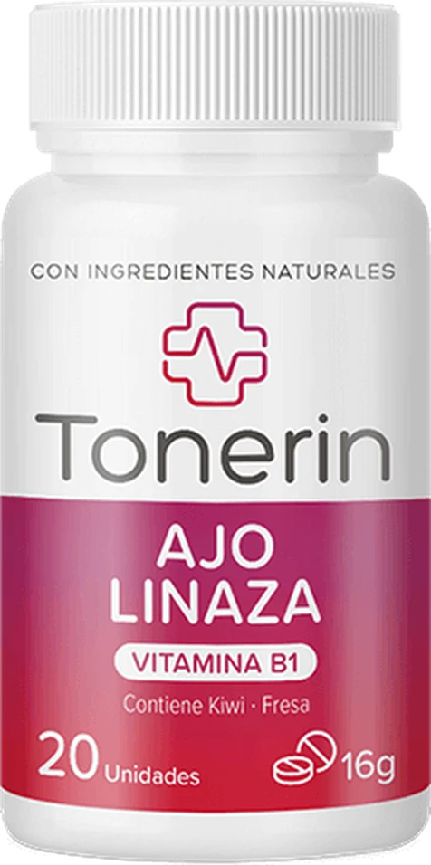 Tonerin: frasco de 20 cápsulas