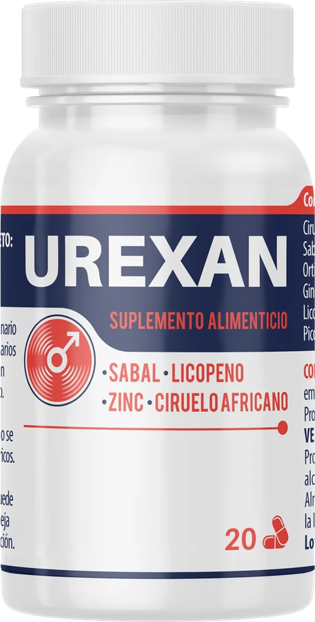 Urexan, frasco de 20 cápsulas